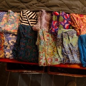 Lot of 12 pair One Size Lularoe leggings.